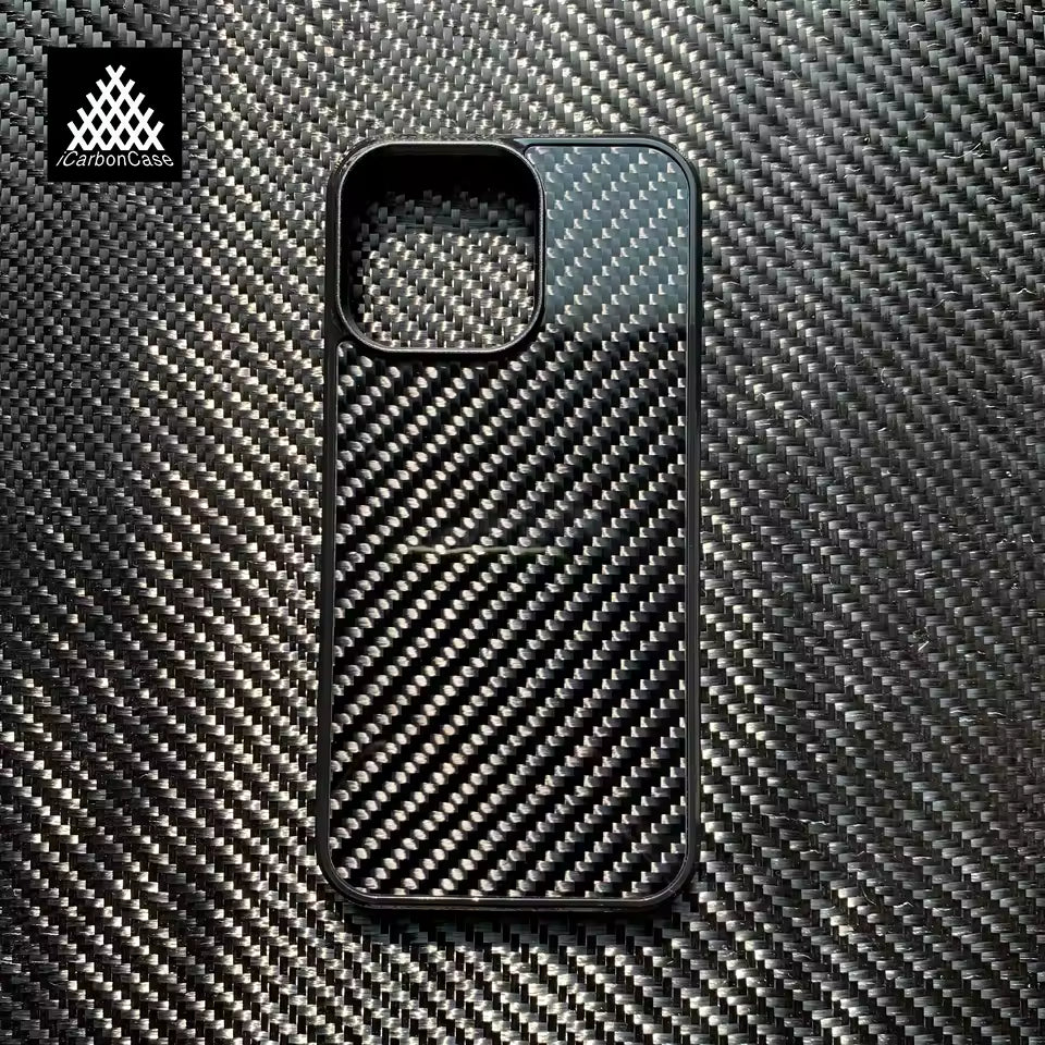 Carbon Fiber Case for iPhone 17 Air 16 15 14 13 12